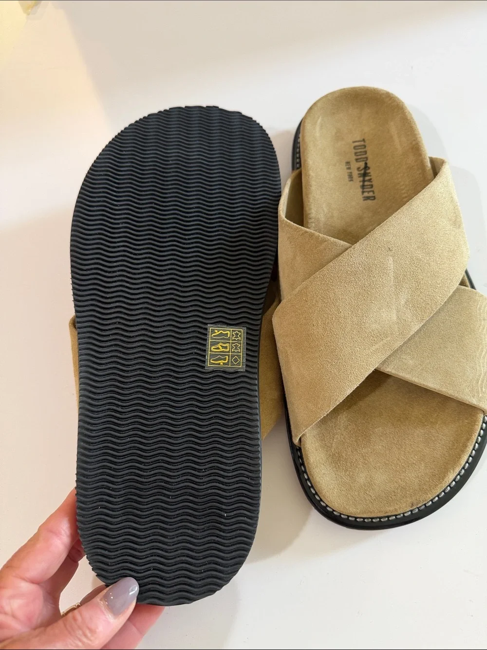 Todd Snyder soft suede